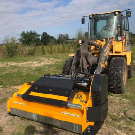 mulcher hydrauliczny kosiarka bijakowa FEMAC S5 MZ160 skidsteer