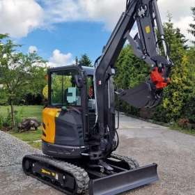 Koparka Berger Kraus BK4000KJS z kabiną silnik KUBOTA klimatyzacja