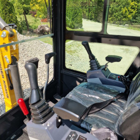 Mini Koparka Berger Kraus BK1250KJSR z kabiną JOYSTICK silnik Kubota
