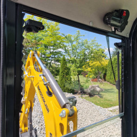 Mini Koparka Berger Kraus BK1250KJSR z kabiną JOYSTICK silnik Kubota
