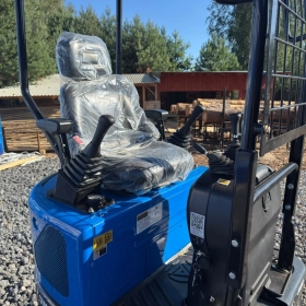 Minikoparka Rippa R10 ECO - 1000kg - Kubota - Transport Gratis - Ramię skrętne - Kciuk hydrauliczny - Szybkozłącze