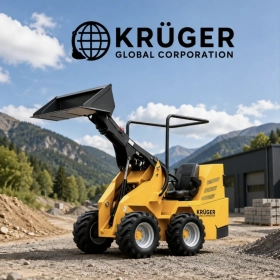 Miniładowarka KRÜGER XKL480Z | 560 kg | NOWY MODEL 2026 | 24 700 zł