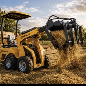 Miniładowarka KRÜGER XKL480Z | 560 kg | NOWY MODEL 2026 | 24 700 zł