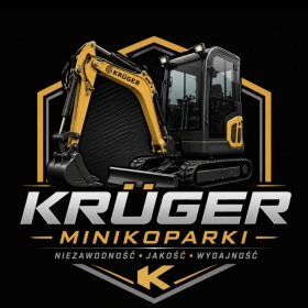 MINIKOPARKA KRÜGER XKW-16 | KUBOTA D722 | KABINA | 1,6 T | NOWA