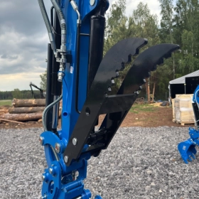 Minikoparka Rippa R18 PRO - TRANSPORT GRATIS - Kubota - Ramię skrętne - Kciuk hydrauliczny - Szybkozłącze hydrauliczne - Dwie prędkości jazdy