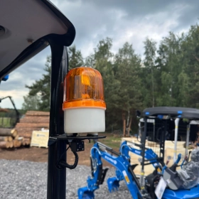 Minikoparka Rippa R18 PRO - TRANSPORT GRATIS - Kubota - Ramię skrętne - Kciuk hydrauliczny - Szybkozłącze hydrauliczne - Dwie prędkości jazdy