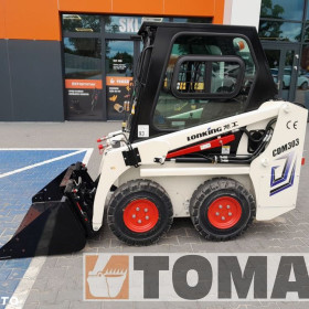 Lonking CDM303 klimatyzacja skid steer